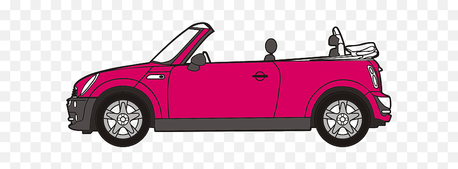 Car Cartoon Png Free Download Clip Art - Mini Cooper Convertible ...