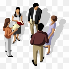 Person Talking Png Business People - Vector