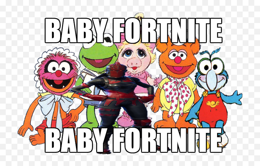 Download Baby Fortnite Okbuddyretard Welcome - Muppet Babies Muppets Babies Png,Baby Clipart Png