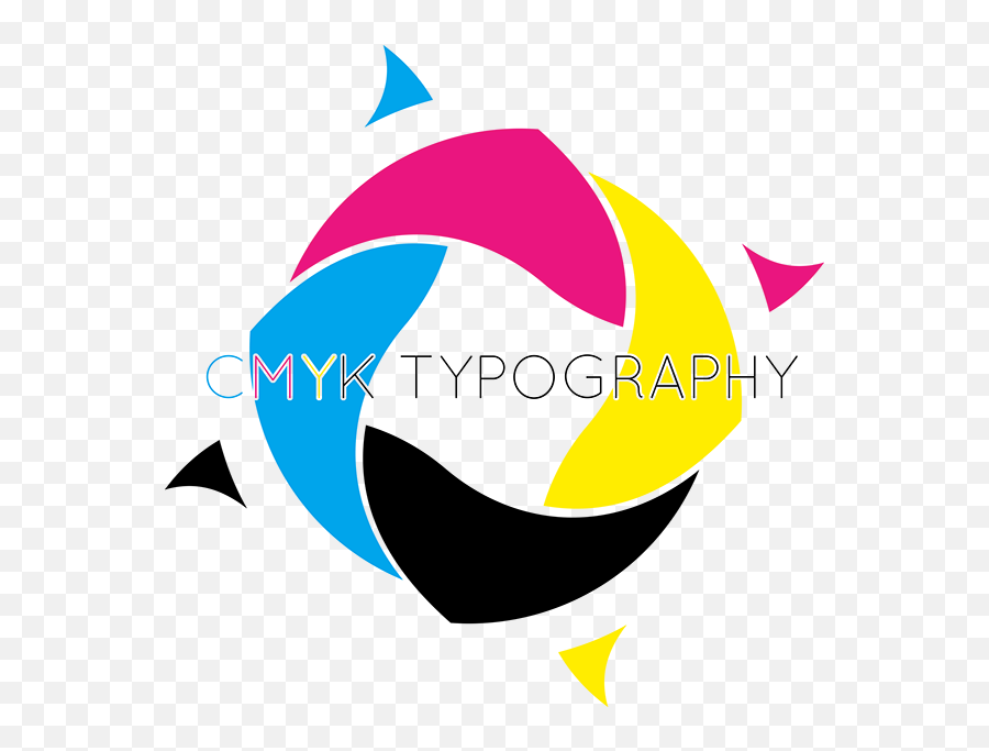 Cymk Typhography Logo - Graphic Design Png,Typography Logo