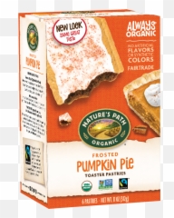 Frosted Pumpkin Pie Toaster Pastries - Natureu0027s Path Path Frosted Berry Strawberry Toaster Pastries Png,Pumpkin Pie Png