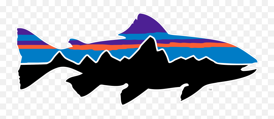 Patagonia Logo - Patagonia Fish Png,Fish Logo