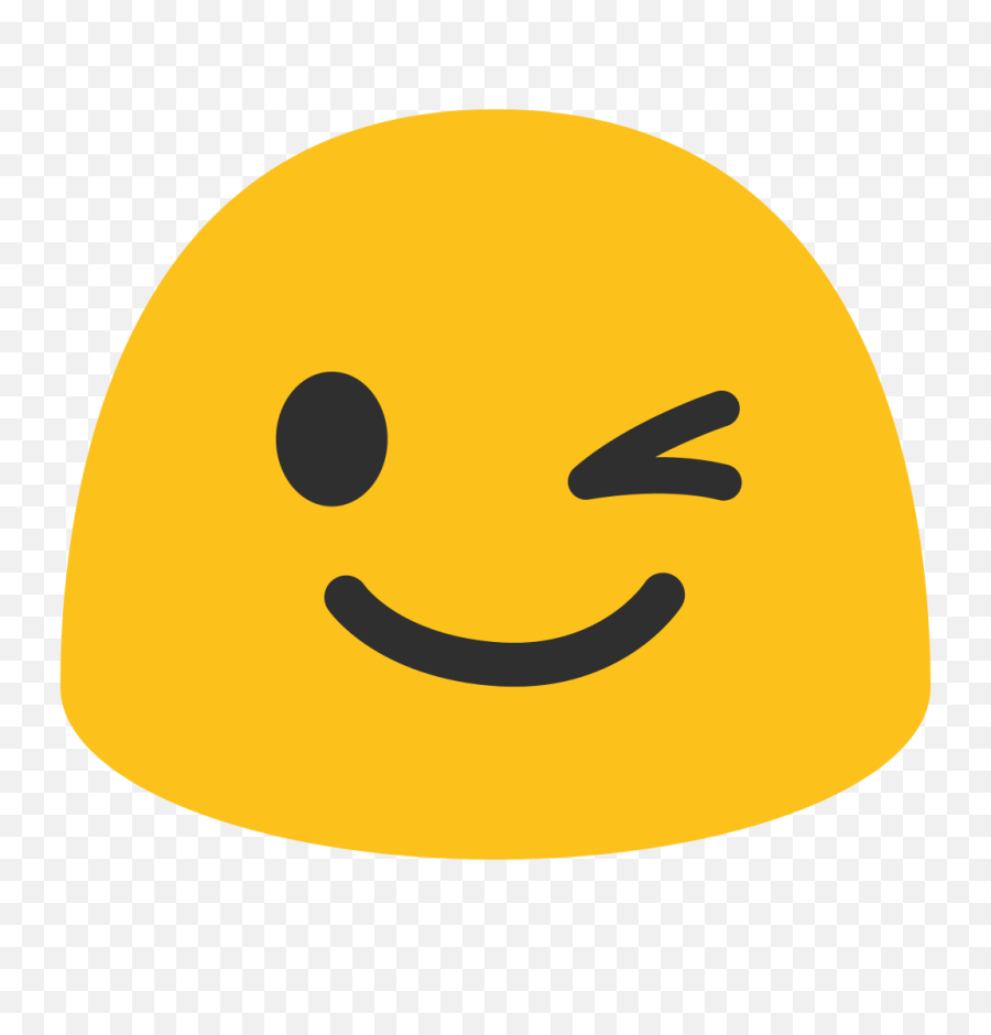 Winking Face Emoji Clipart - Emoji Wink Png,Smiling Emoji Png