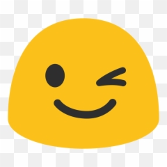 Winking Face Emoji Clipart - Png