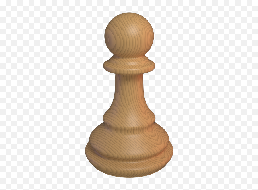 Chess Piece Pawn - Peão Xadrez Png,Piece Of Wood Png