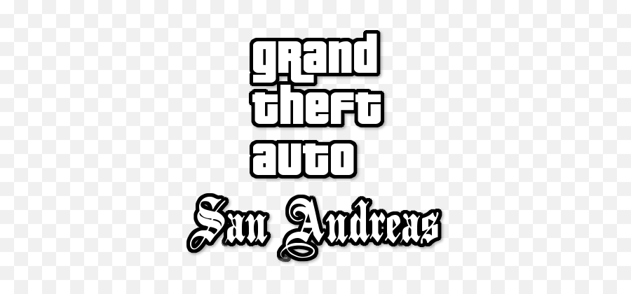 Gta San Andreas Logo - Grand Theft Auto Png,Gta San Andreas Logo