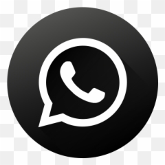 Black White Circle High Quality Long - Icono Del Whatsapp Png,White Circle Png