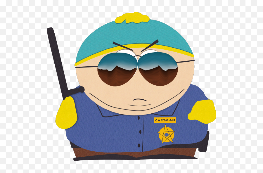 Cop Cartman - South Park Cartman Police Png,Cartman Png