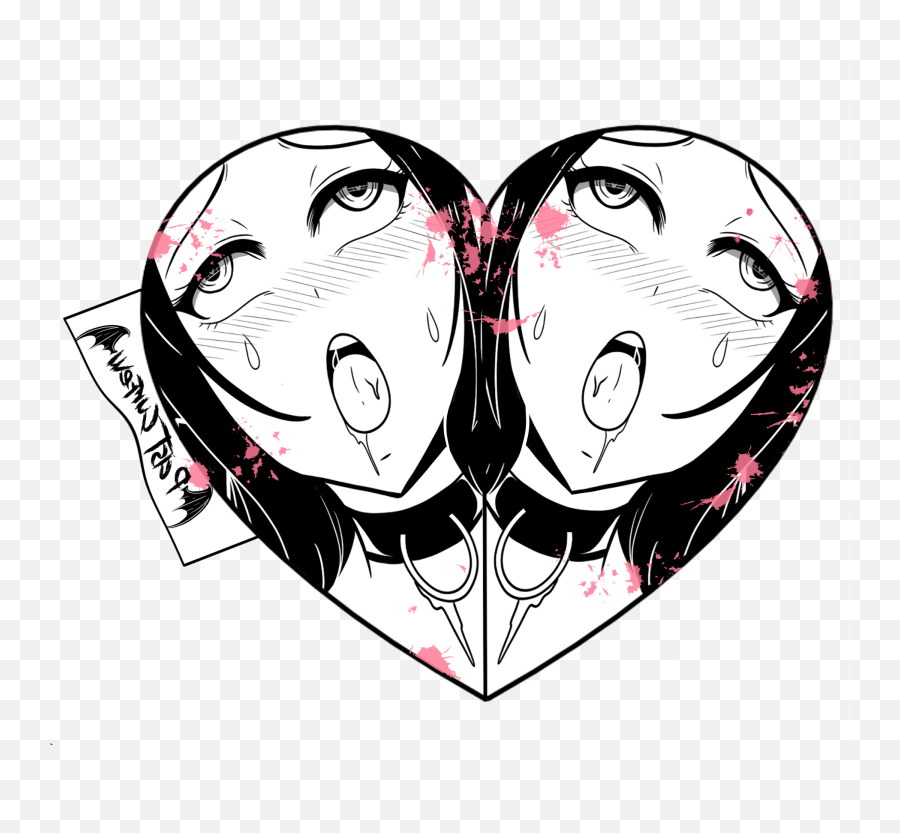 Download Ahegao Transparent Background - Anime Ahegao Png,Ahegao Face Transparent