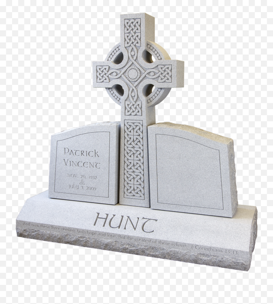 Monuments 2 - Celtic Headstones For Cemeteries U2014 High Cross Png,Three Crosses Png
