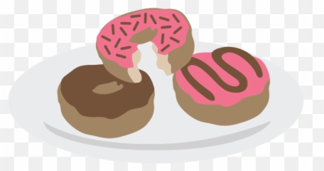 Download Plate Clipart Doughnut - Of Donut Png Icon