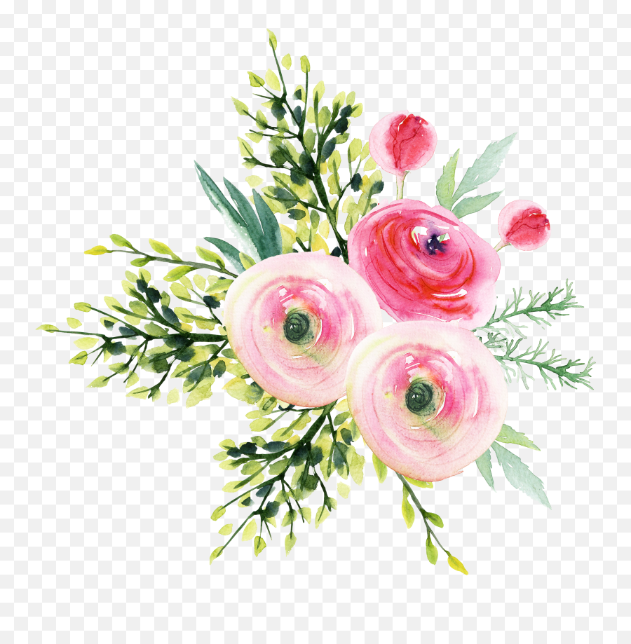 Download Garden Roses Flower Bouquet - Aesthetic Flowers Png Aesthetic Flowers Clipart Png,Bouquet Of Roses Png