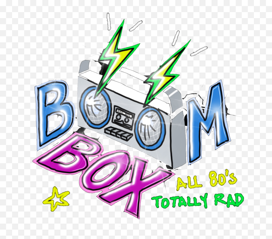 Boombox - Graphic Design Png,80s Png