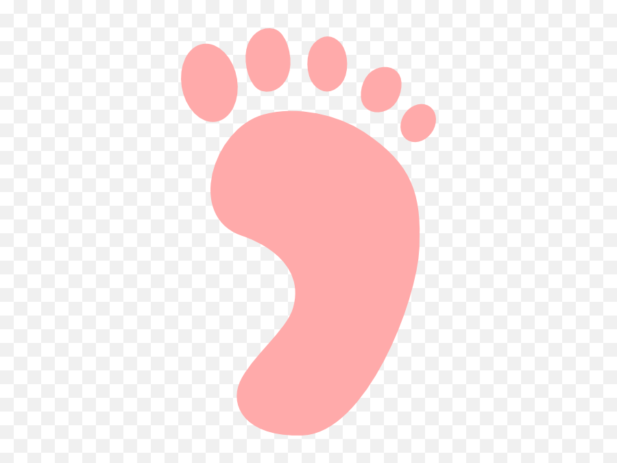 Cartoon - Pink Baby Foot Full Size Png Download Seekpng Cartoon Pink Foot,Foot Png