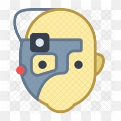 Cyborg Icon - Happy png