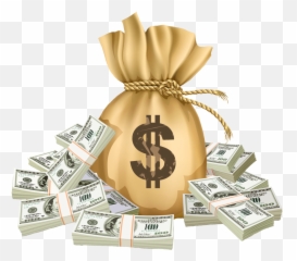 Currency Png Transparent Images - Money Bag