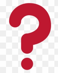Question Mark Emoji - png