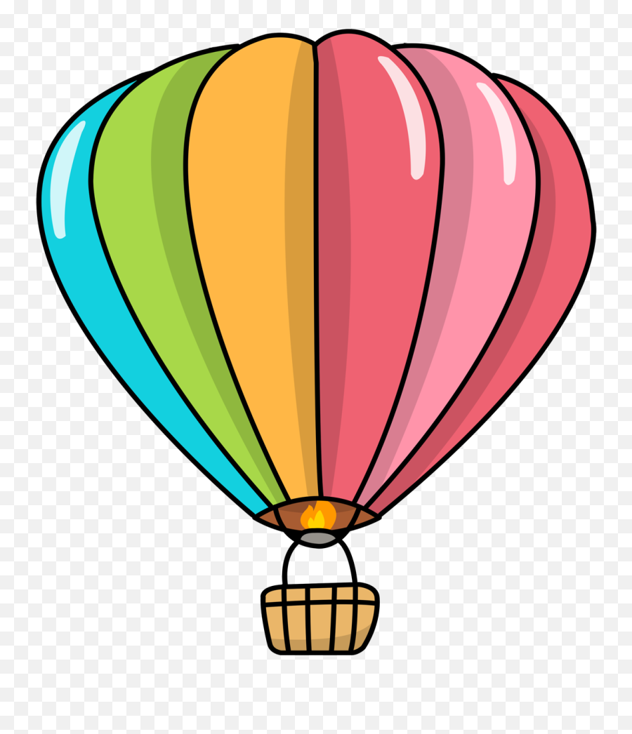 Paris Clipart Hot Air Balloon - Hot Air Balloon Baby Png,Hot Air Balloon Transparent