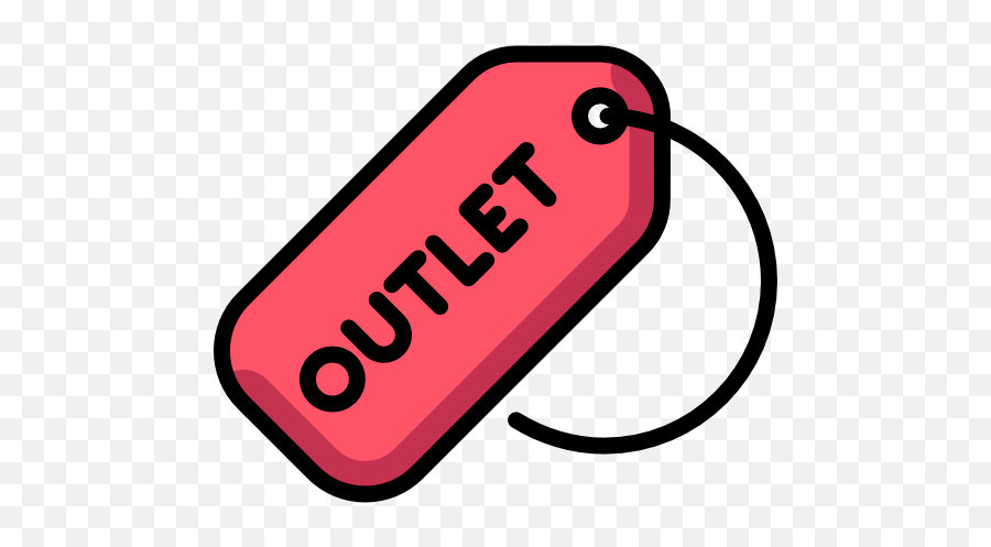 Outlet - Outlet Shopping Icon Red Png,Outlet Png