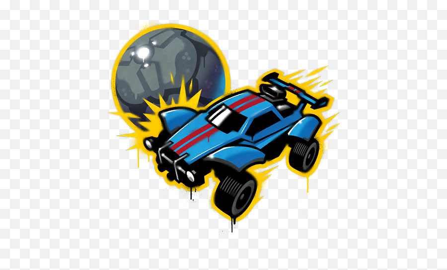 Rocket League - Fortnite Rocket League Spray Png,Rocket League Cars Png