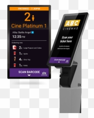 Self Scan - Vista Entertainment u0026 Cinema Ticketing Software Vertical png