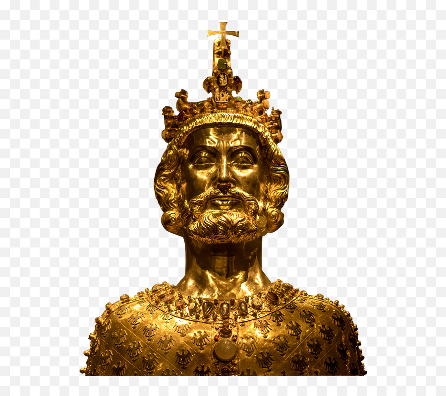 Golden Statue Png U0026 Free Statuepng Transparent - Aachener Dom,Oscar Trophy Png