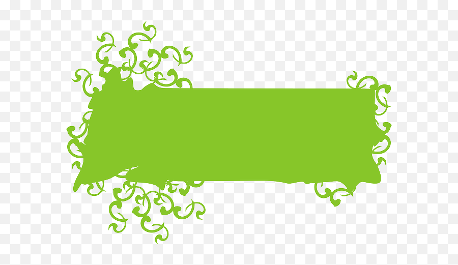 Png V48 Image I 3964475538 Green Ivy - Banner Blank Design Png,Blank Banner Png