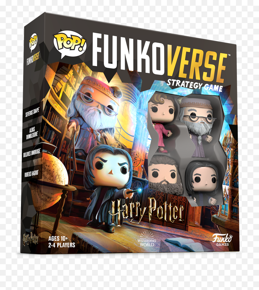 Funko Games Pop Funkoverse - Harry Potter 102 4pack Funkoverse Harry Potter Png,Debbie Harry Fashion Icon