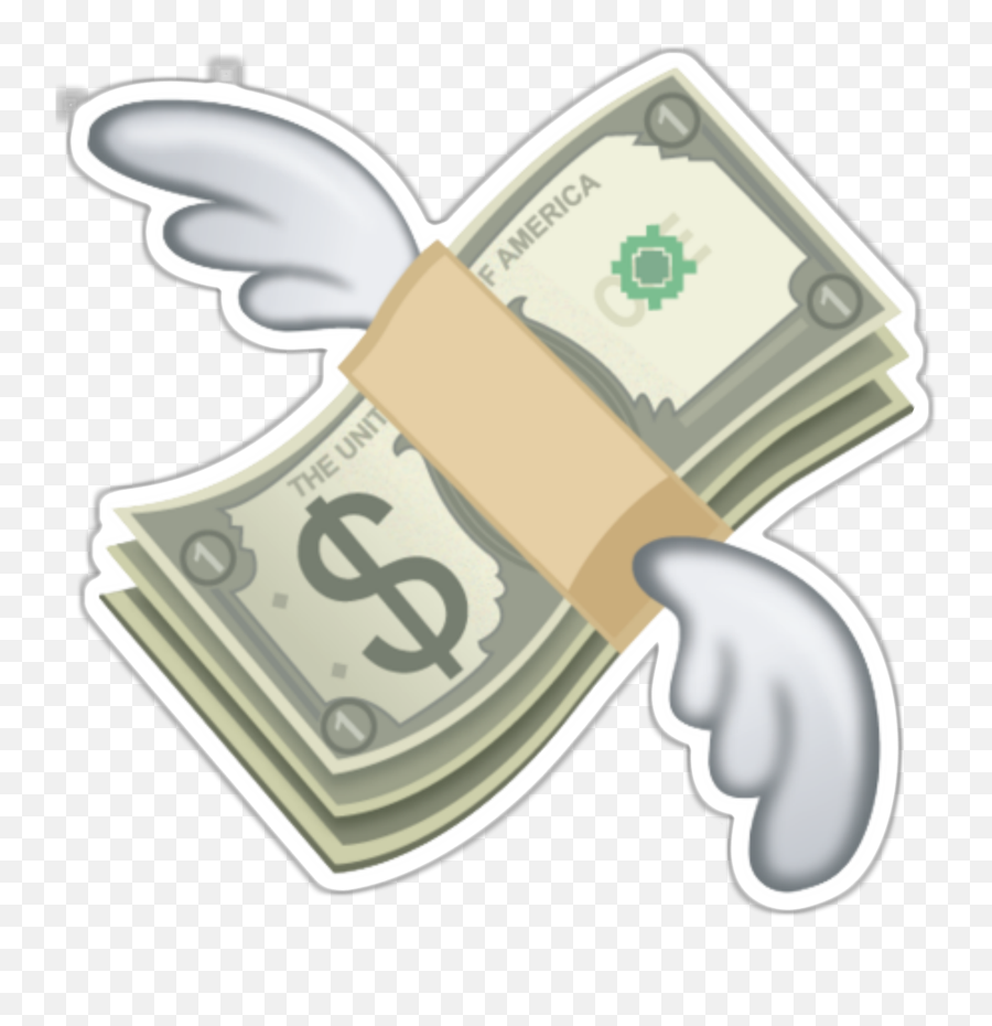 Dollars Clipart Emoji Transparent Free For - Flying Money Emoji Png,Dollars Png