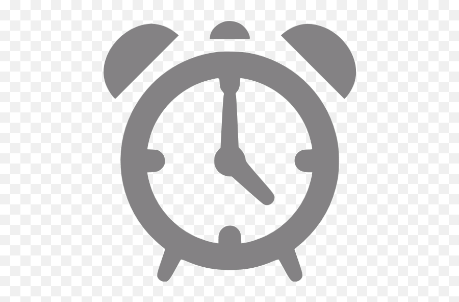 Gray Alarm Clock Icon - De Young Museum Png,Alarm Clock App Icon