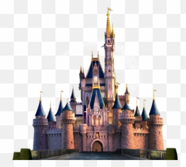 Disney Castle Creative Colorful Luminous Lighting - Transparent png