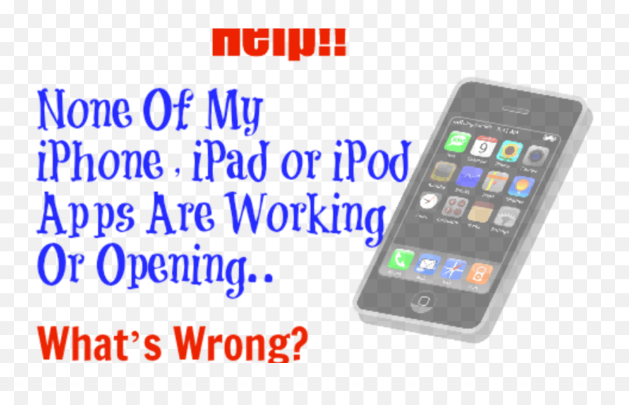 Whatu0027s Wrong When None Of Your Iphone Or Ipad Apps Will Open - Technology Applications Png,Ios 9 App Icon