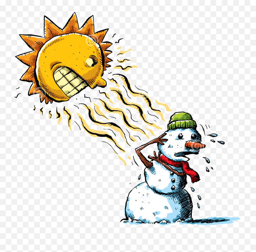 Snowman Melting In Sun Clipart - Full Size Clipart 5765160 Snowman Melting  In The Sun Png,Frosty The Snowman Icon - free transparent png images -  