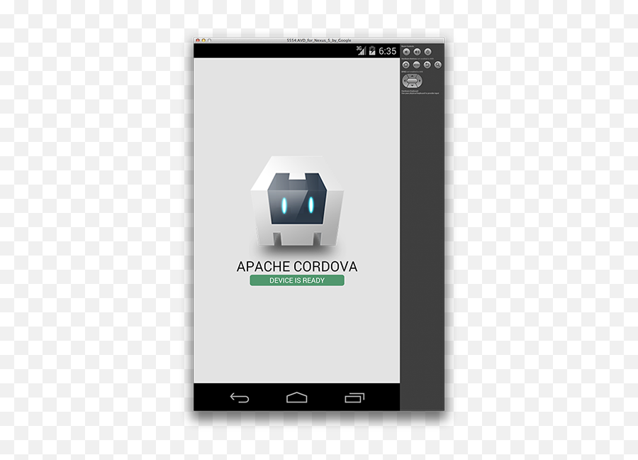 Convert Javascript Into An Android App With Phonegap Pubnub - Cordova Png,Cara Ganti Icon Batre Android