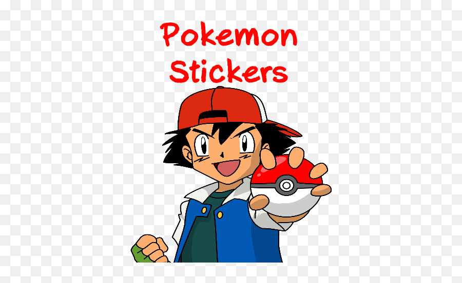 Pokemon Stickers For Whatsapp Pokémon Wa Apk - Ash Ketchum Png,Pokemon Icon Pack Android