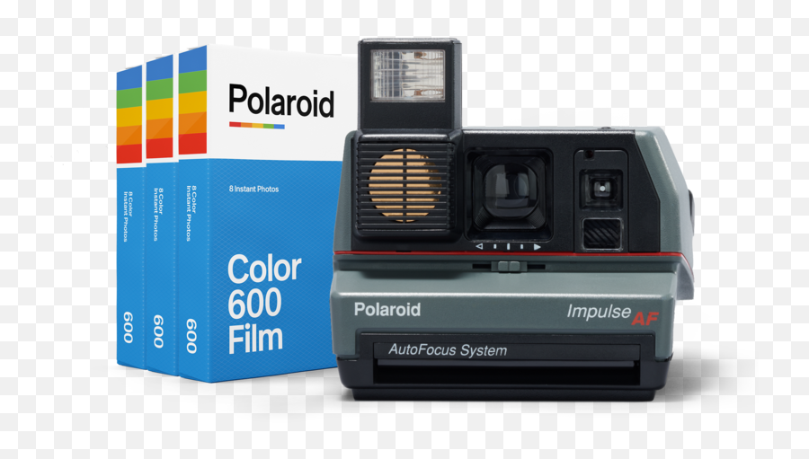 Polaroid 600 Impulse Autofocus Instant - Polaroid Impulse Af Film Png,Impulse Icon