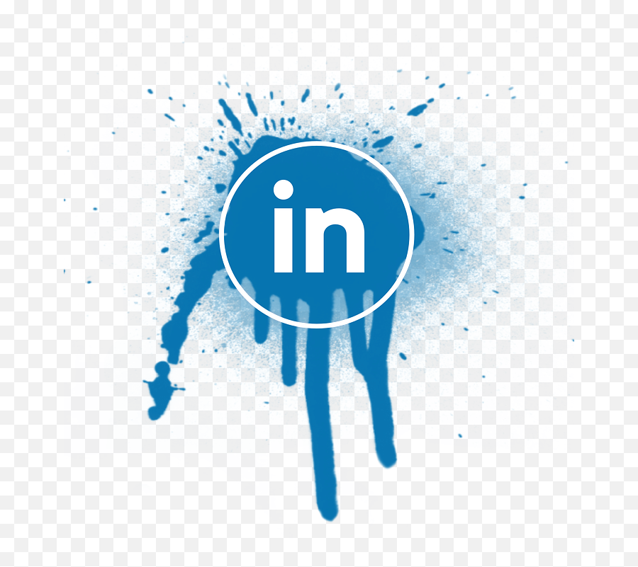 Linked In - Free Image On Pixabay Spray Paint Social Media Logos Png,Link Icon Free