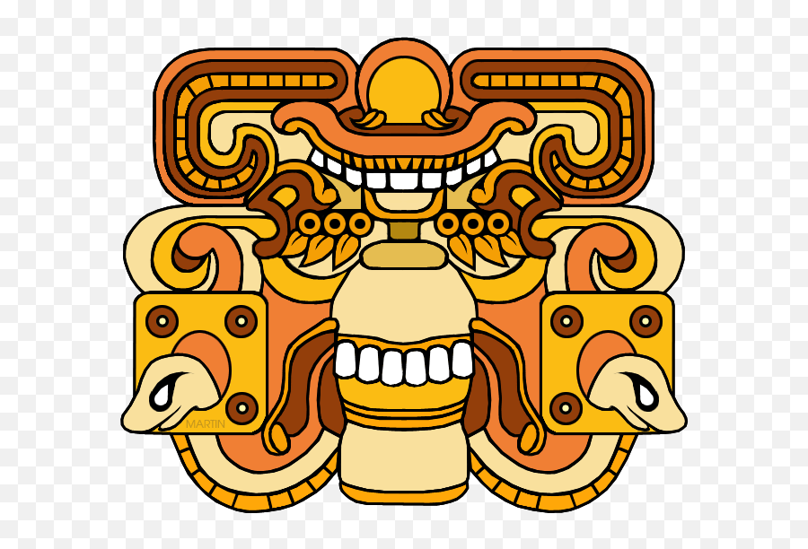Maya Clip Art By Phillip Martin - Mayan Art Clipart Png,Maya Icon Png