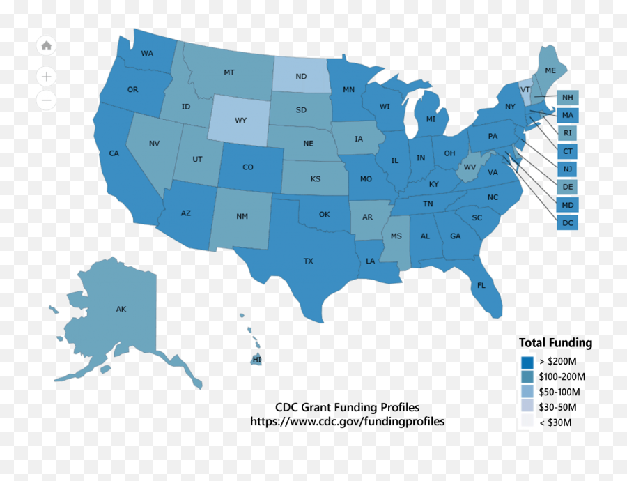 Cdc - Budgets Grants And Funding Stlt Gateway Us Map Icon Png,Texas State Icon