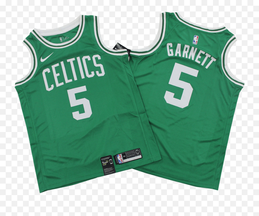 Boston Celtics Kevin Garnett 5 Nike Green Swingman Nba Jersey - Icon Edition Boston Celtics Nike Kevin Garnett Celtics Jersey Png,Nba Icon