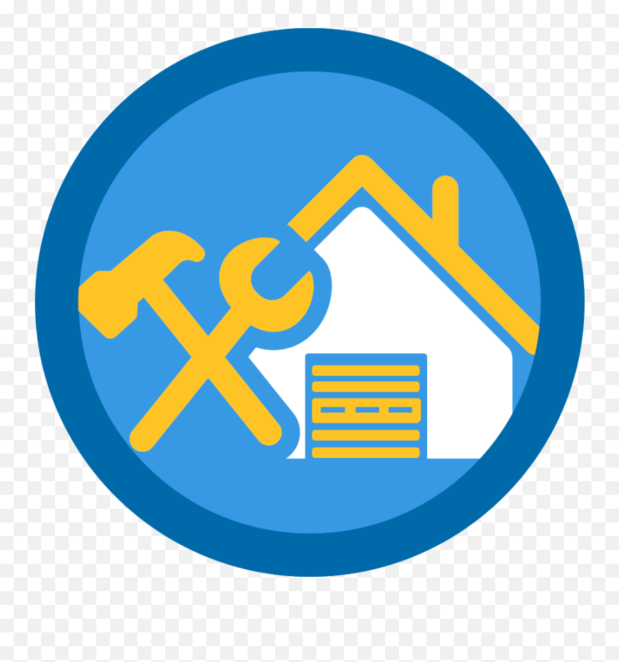 Download Hd Garage Door Services Icon Transparent Png Image - Door To Door Service Icon Png,Icon Garage