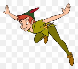 Peter Pan Jpg Black And White Png Files - Peter Pan Transparent Background,Disney Characters Transparent Background