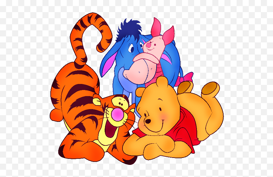Winnie The Pooh And Friends Clipart - Good Morning Saturday Winnie The Pooh Png,Pooh Png