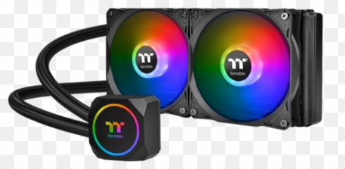 Th240 Argb Sync Aio Liquid Cooler - Thermaltake Aio Argb png