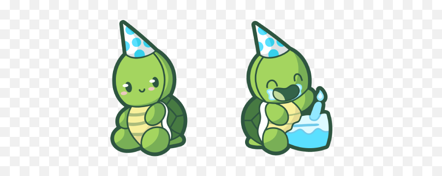Cute Birthday Turtle Cursor U2013 Custom Browser Extension - Cartoon Png,Cute Turtle Png