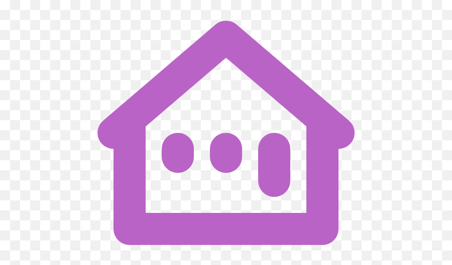 Home Direction Building Internet Place Live Icon - Bold Purple Png,Purple Home Icon