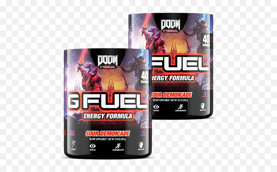 G Fuel Sour Demonu0027ade Tub Inspired By Doom Eternal The - Gfuel Sour Demonade Png,Doom Slayer Icon