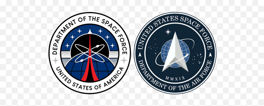 Space Force Isnu0027t Exactly About The Real - Us Space Force Logo Vs Netflix Png,Sci Fi Force Icon