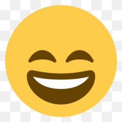 Happy - Twitter Smiley Emoji png