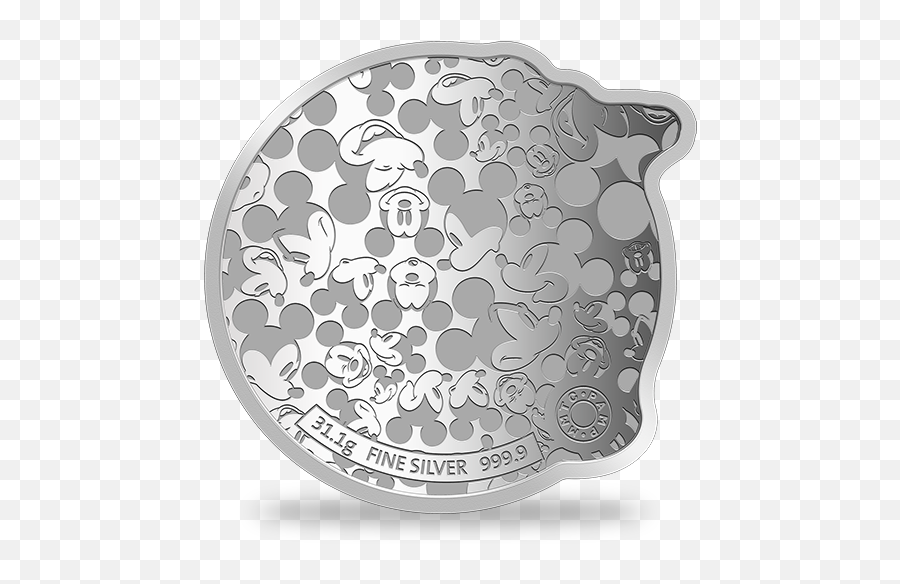 Disney U0026 Marvel Silver Coins Spider Man Micky Mouse - Decorative Png,Mickey Icon Scroll Black White